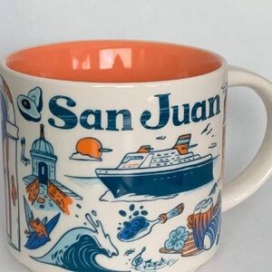 STARBUCKS COFFEE MUG - SAN JUAN, PUERTO RICO 🇵🇷